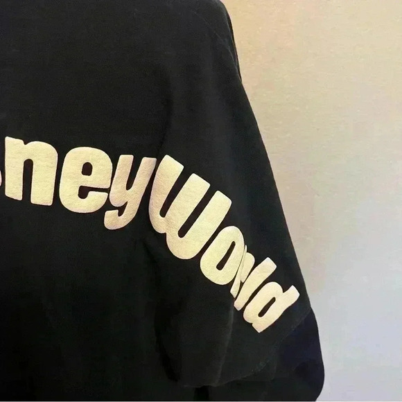 Disney World Spirit Jersey Navy Long Sleeve Crew Neck Size Small - Picture 8 of 11